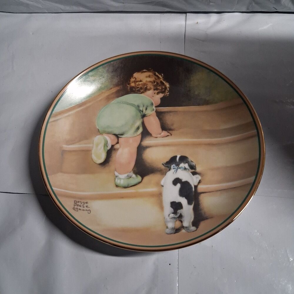 Collector Plate- A Childs Best Friend "On the Up and Up"
